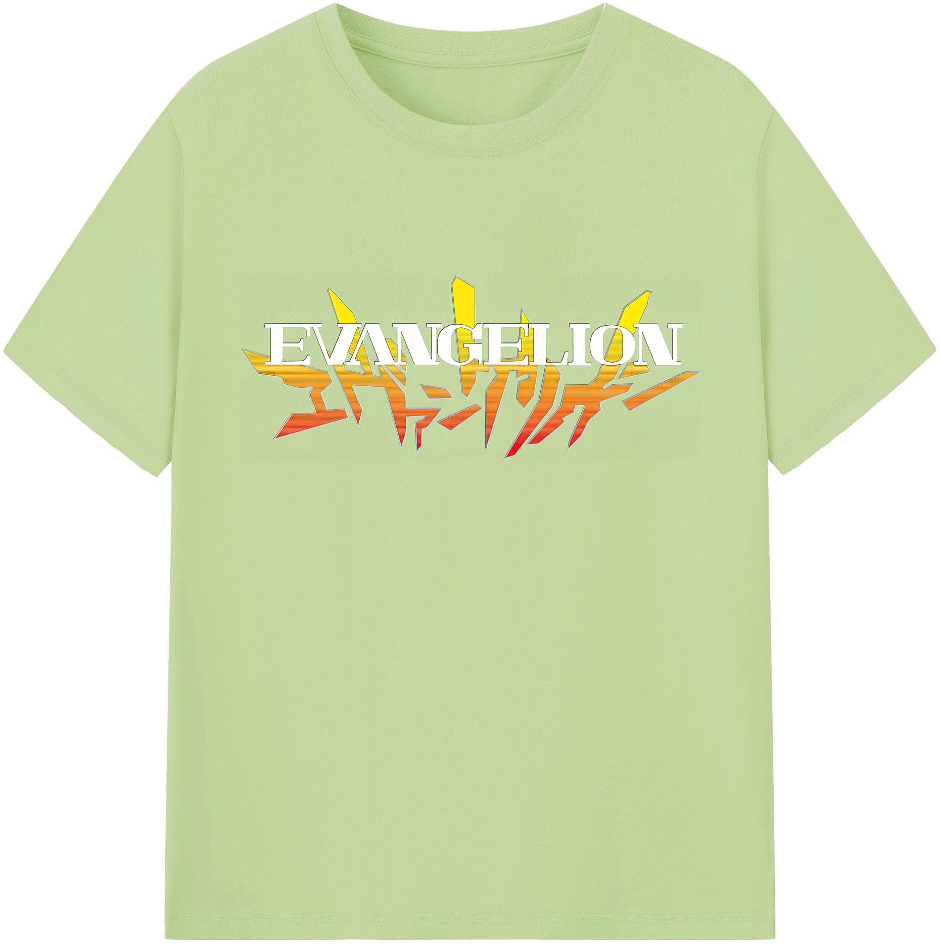 （画像用） EVA 新世紀エヴァンゲリオン 綿100％半袖Tシャツ（フロントプリント）